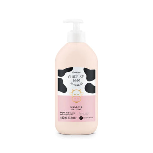 O Boticário Cuide-Se Bem De Leite Delight Moisturizing Body Lotion 400ml